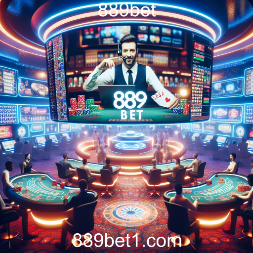 A Experiência Imersiva dos Jogos Ao Vivo na 889bet